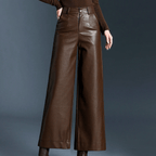 The Aurelia Leather Trouser
