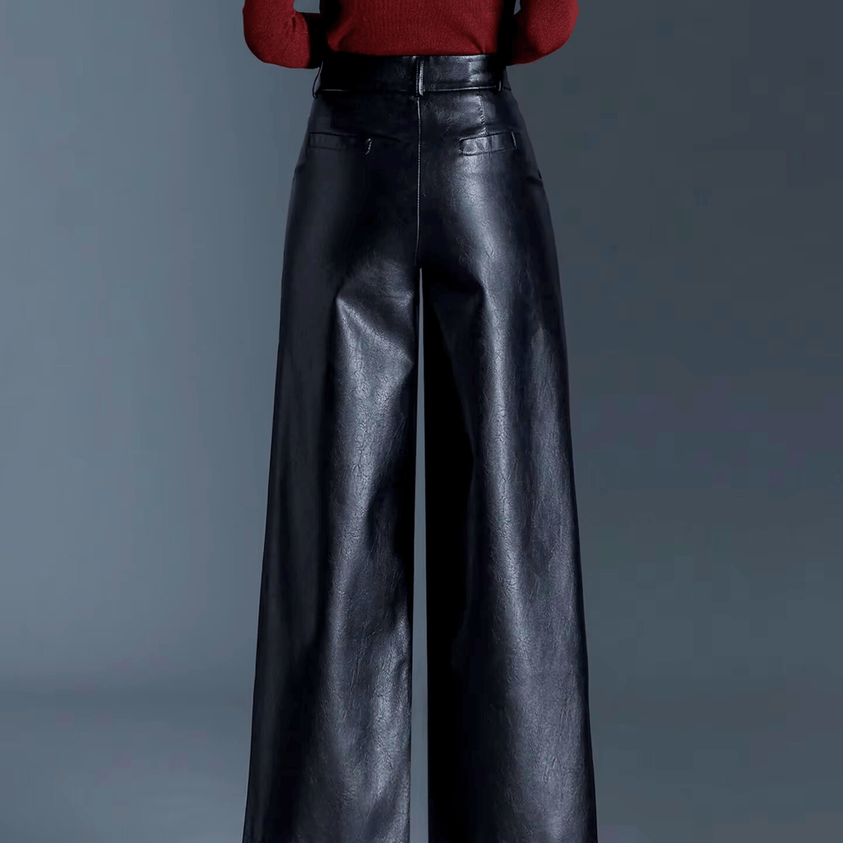 The Aurelia Leather Trouser