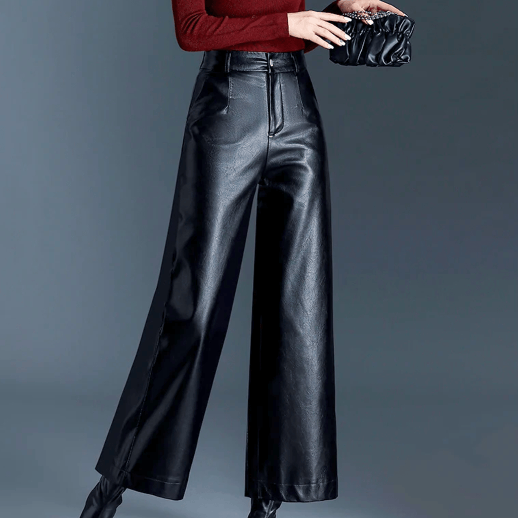 The Aurelia Leather Trouser