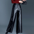 The Aurelia Leather Trouser